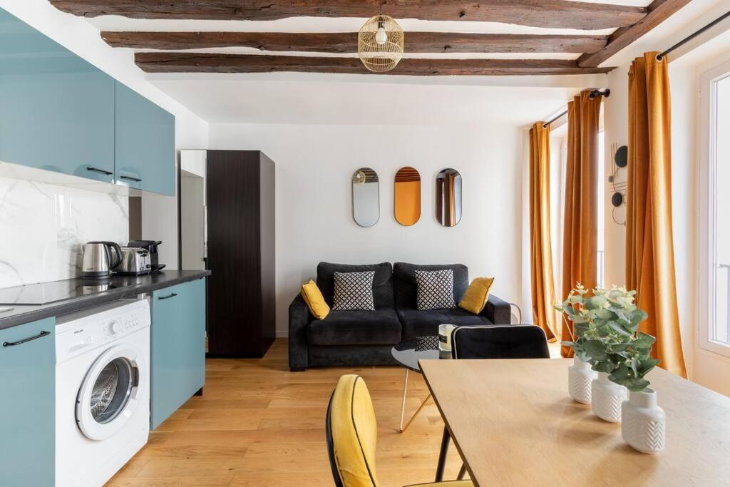 Grands Boulevards 22 : Appartement Cosy 1Br-4P Paris Exterior foto