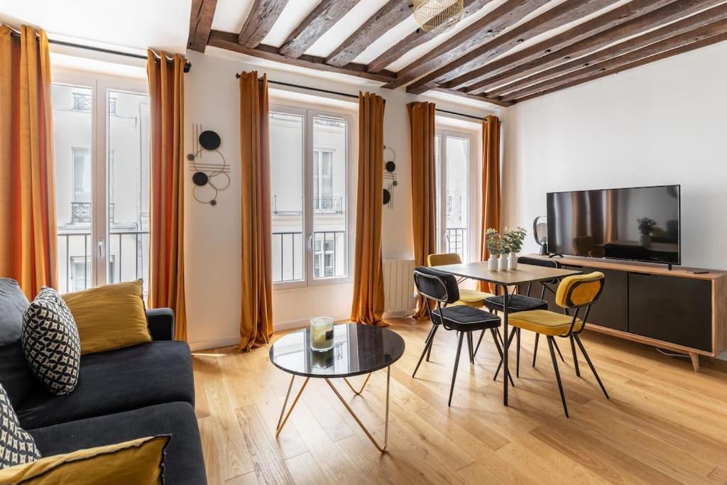 Grands Boulevards 22 : Appartement Cosy 1Br-4P Paris Exterior foto
