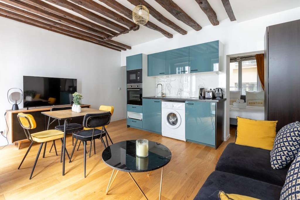 Grands Boulevards 22 : Appartement Cosy 1Br-4P Paris Exterior foto