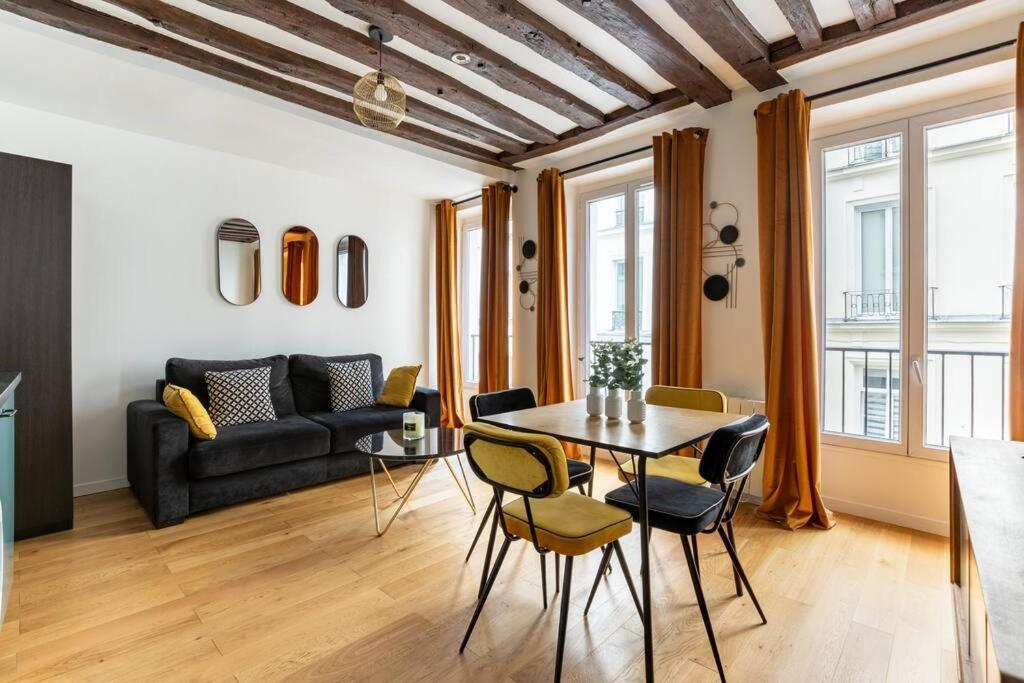 Grands Boulevards 22 : Appartement Cosy 1Br-4P Paris Exterior foto